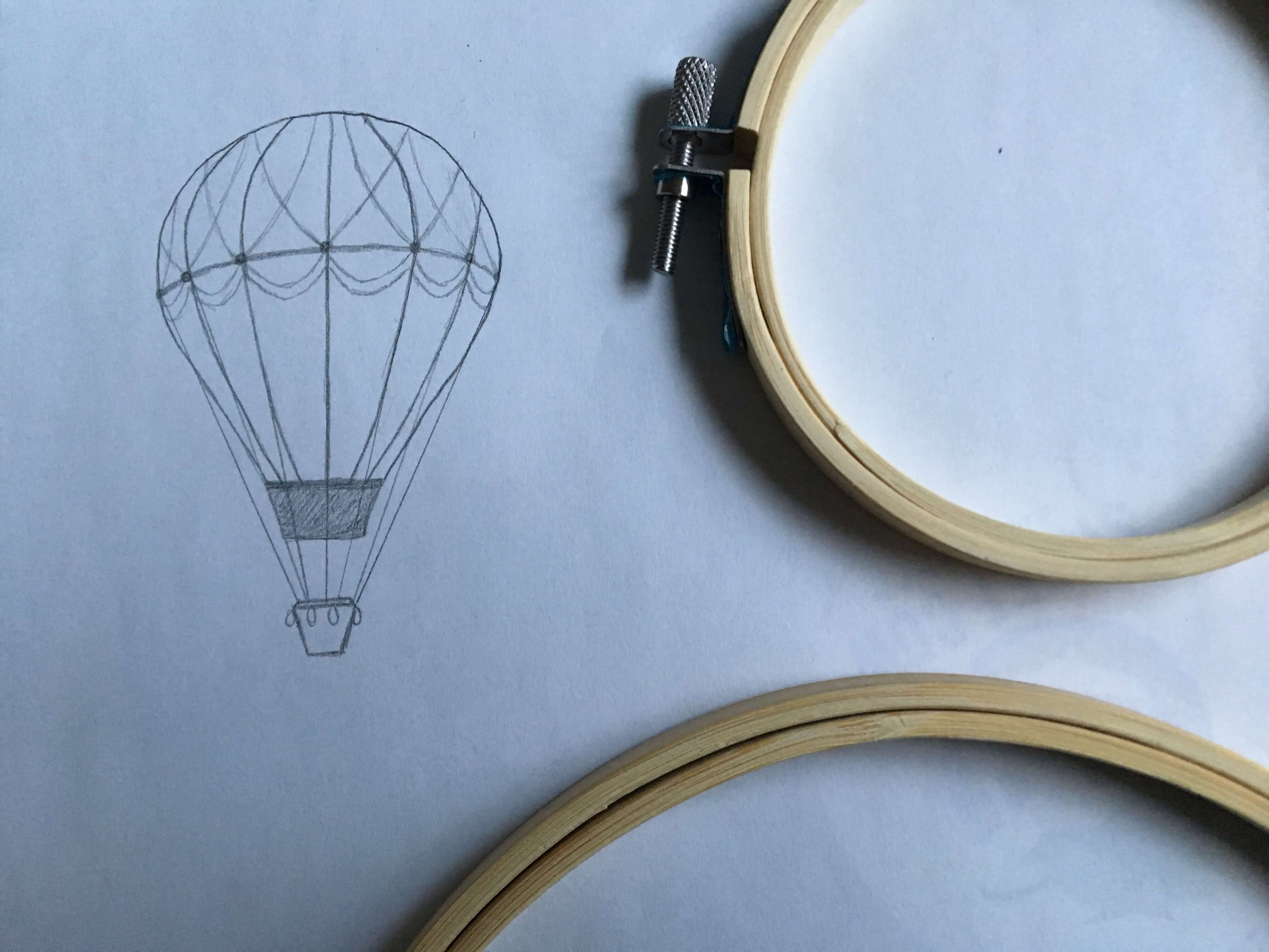 sketching balloon ideas