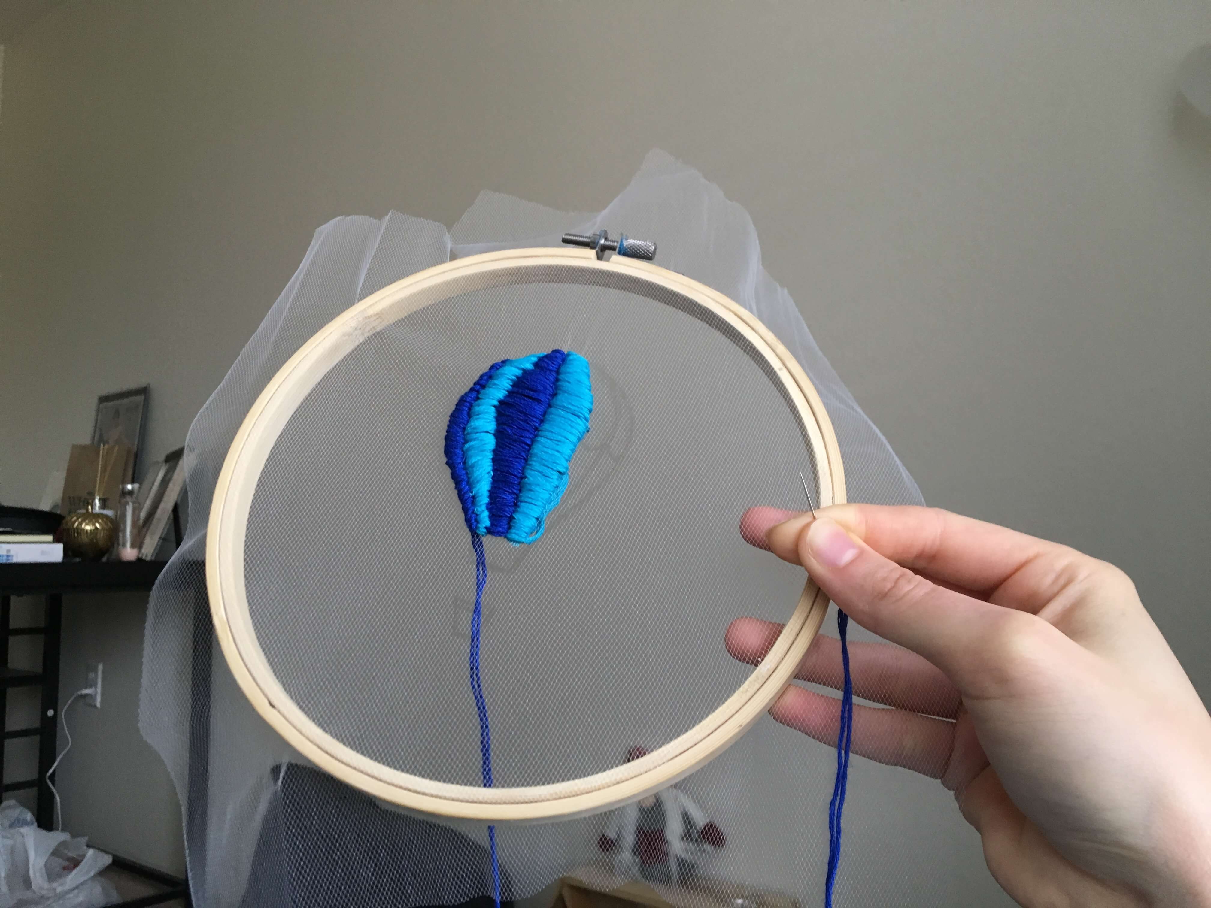 stitching process