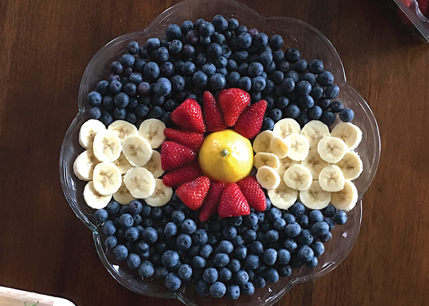 colorado flag made of fruit pic