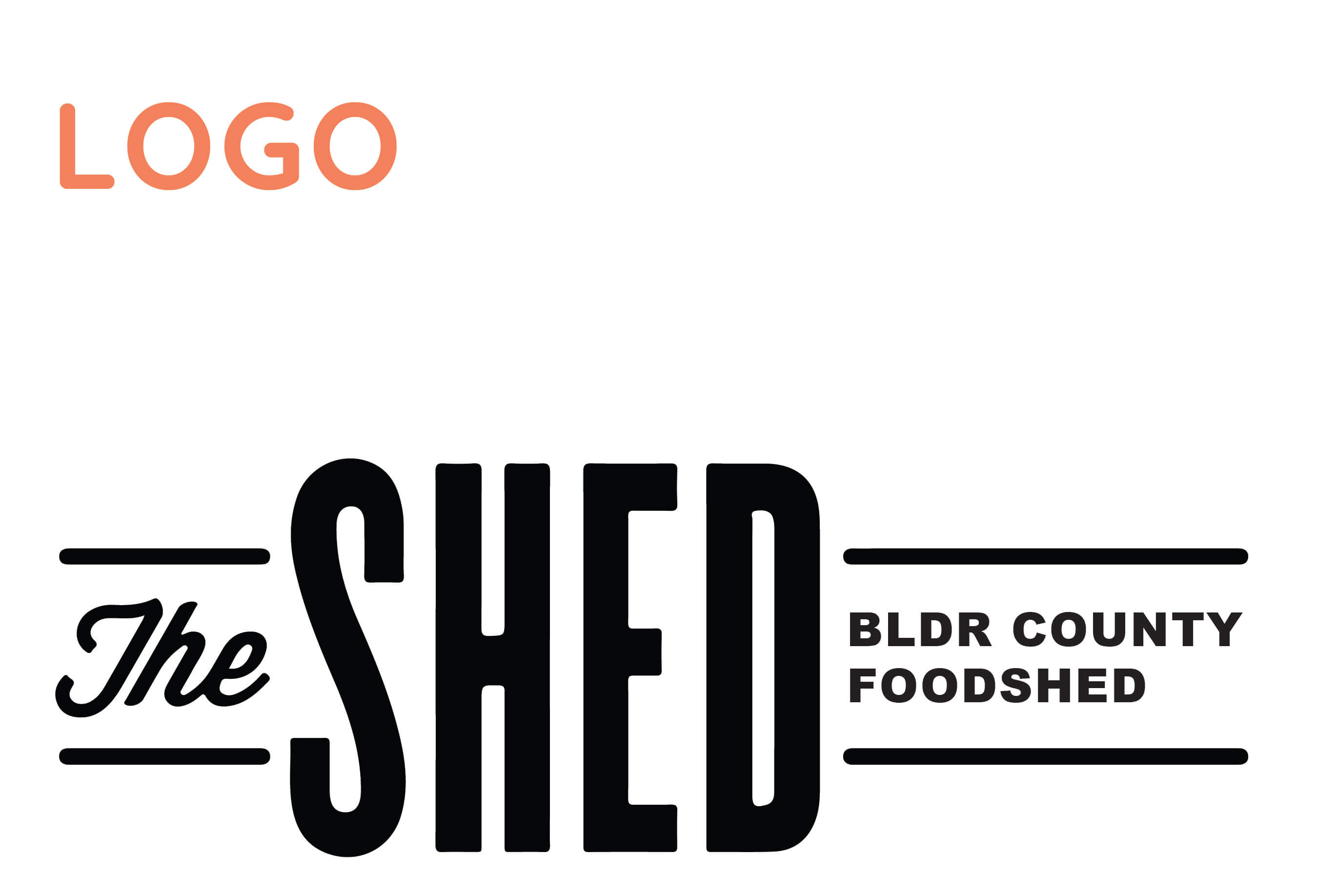 The Boulder County Foodshed logo