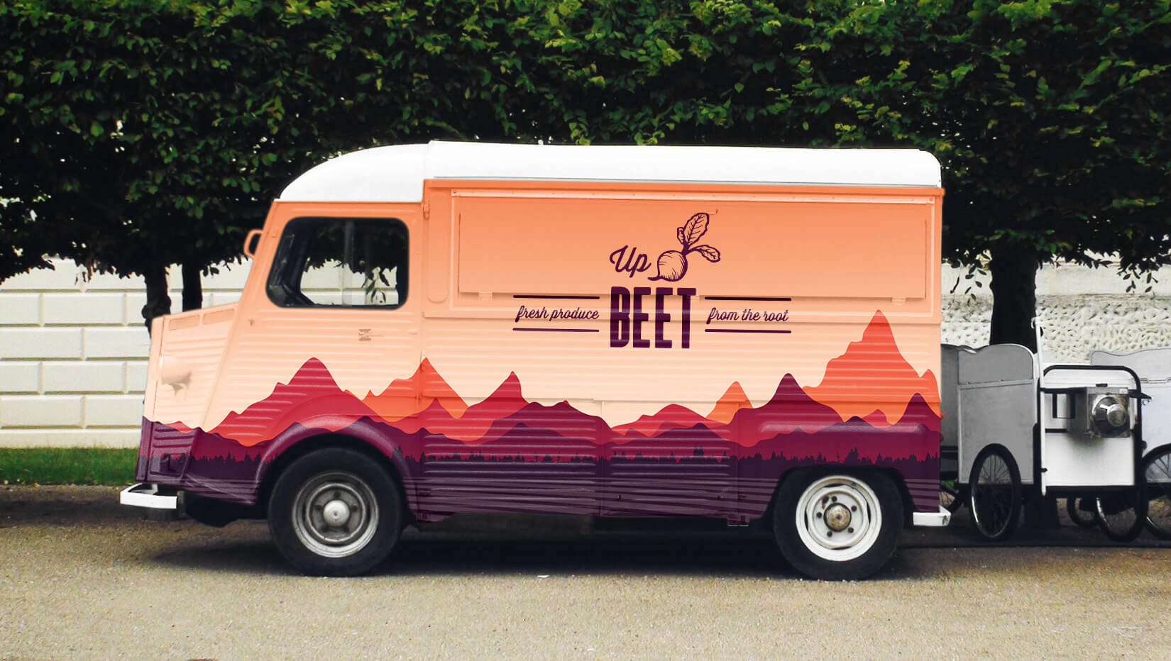 proposed design of upbeet truck